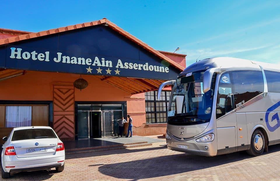 Hotel Jnane Ain Asserdoune Ouled Aich Exterior photo